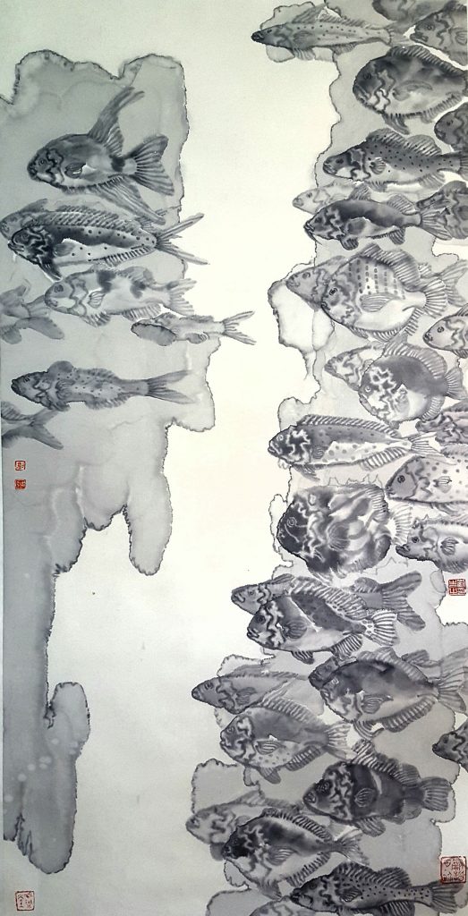 游之六68x136cm