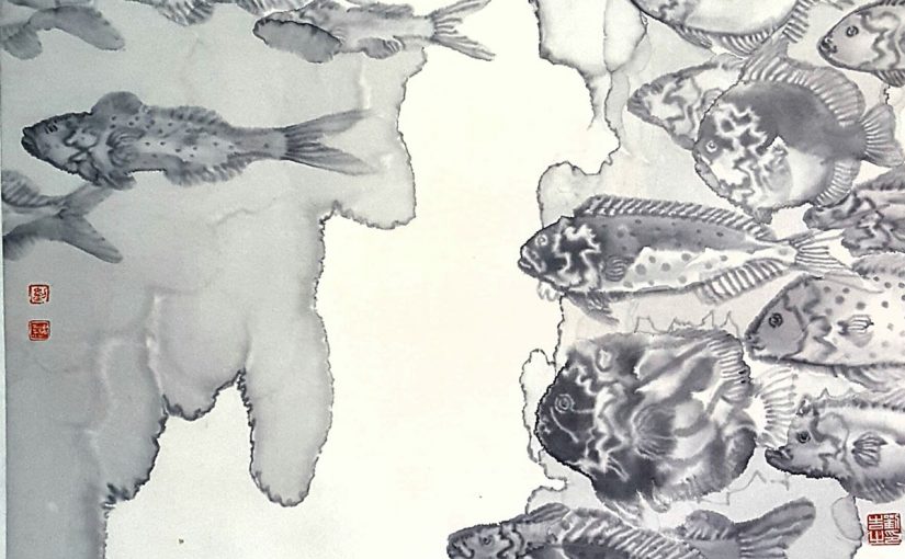 游之六68x136cm